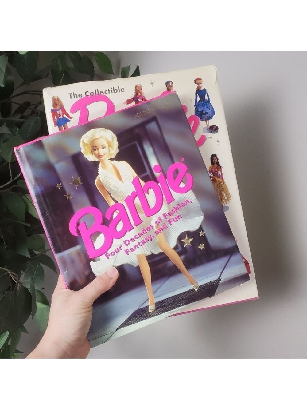 Barbie Four Decades of Fashion Fantasy and Fun Hardcover Book Vintage